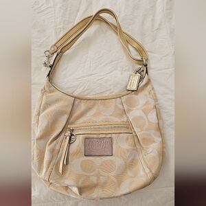 NEW-Coach Tote-Beige/Cream-Women's Tote Bag